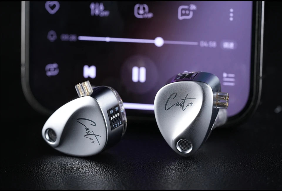 KZ Castor-auriculares intrauditivos con cable