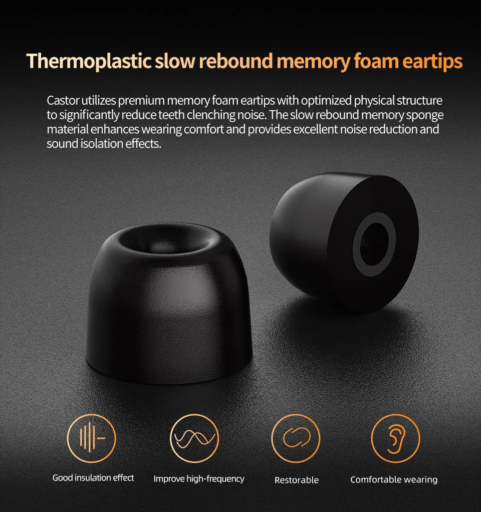 KZ Castor-auriculares intrauditivos con cable