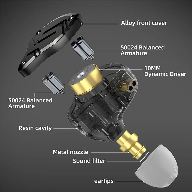 KZ ZS10 Pro X Auriculares intrauditivos