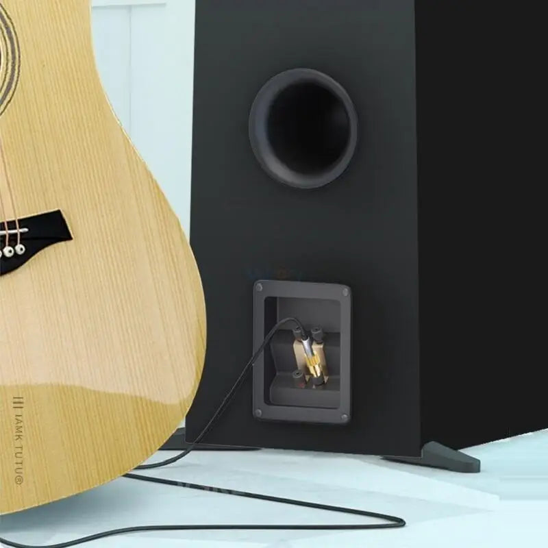 Adaptador de Audio para auriculares Hifi, 10 piezas, 1/4 pulgadas, 6,35mm, macho a 3,5mm.