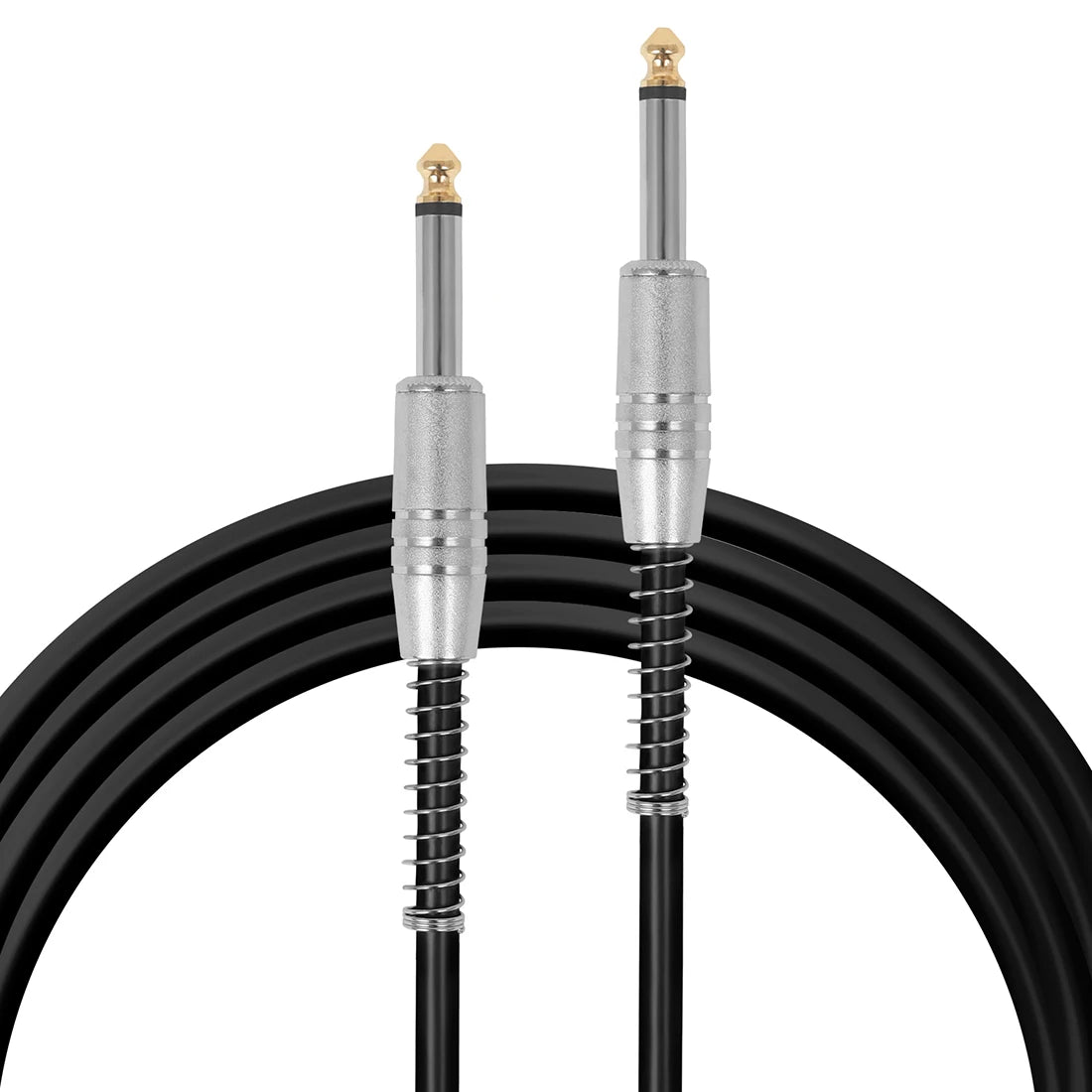 Cable de conexión de guitarra eléctrica sin ruido, conector de efectos de guitarra, Cable de Bajo blindado, accesorios de guitarra, 3M, 5M, 10M