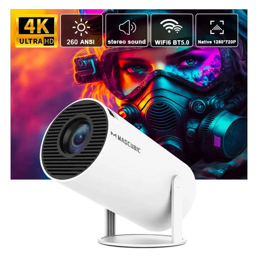 Proyector Magcubic 4K Android 11 HY300 Pro Dual Wifi6 260ANSI