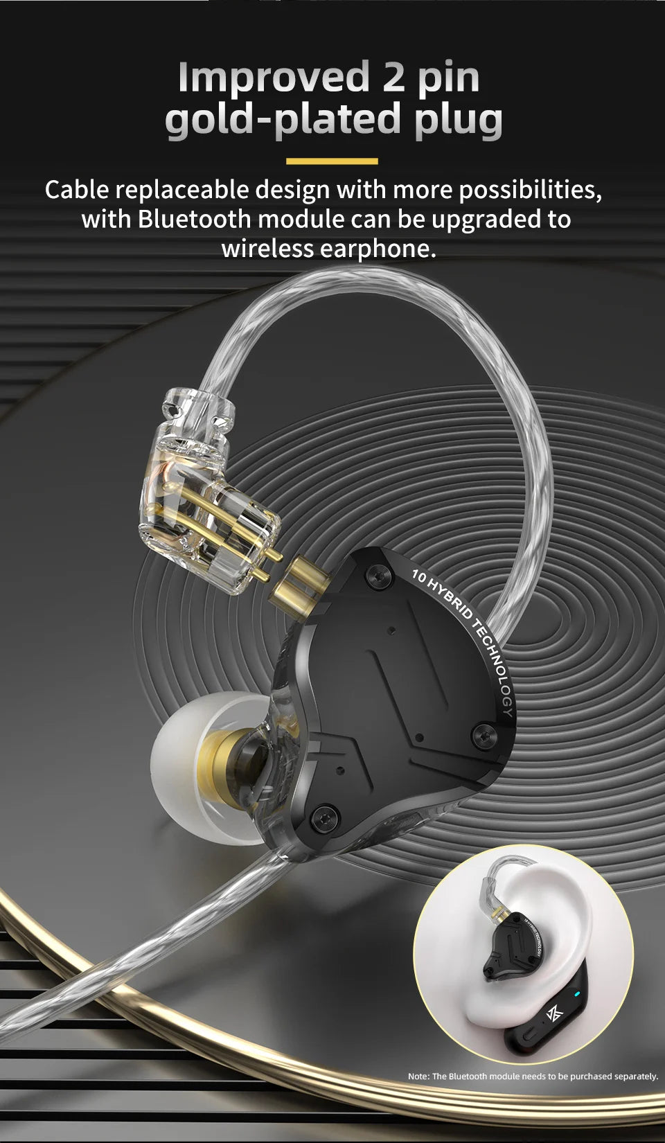 KZ ZS10 Pro X Auriculares intrauditivos