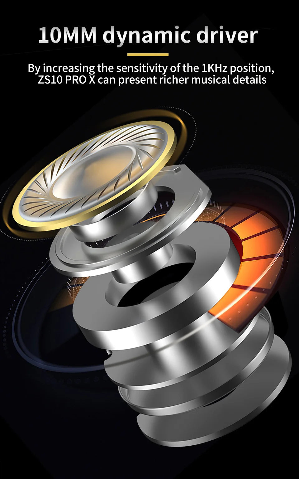 KZ ZS10 Pro X Auriculares intrauditivos