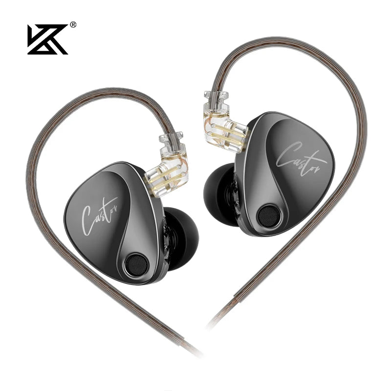 KZ Castor-auriculares intrauditivos con cable